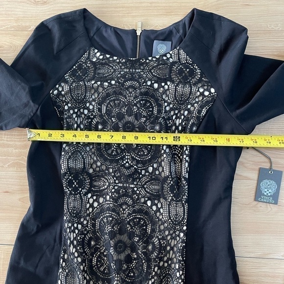 Vince Camuto Sheath Midi Quarter Sleeve Dress Size 14 - Picture 7 of 13